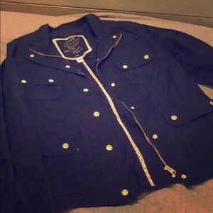 J.Crew jacket with gold buttons